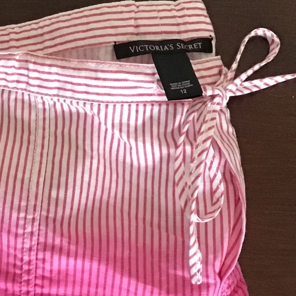 NWOT Victoria’s Secret Ombré Linen & Cotton Shorts Size 12 - Picture 5 of 5